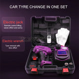 12V 5Ton 150W Rated Power Electric Tire Lifting Wireless Jacks Wrench Hydraulic Car Floor Jack with Remote control