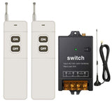 220V 110V for High Power Water Pump Motor Lighting Electrical Equipment Max 1500m Long Range Remote Switch