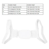 Support Strap Posture Corrector Breathable Shoulder Straightener Adjustable Upper Back Brace