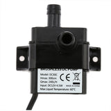 Anself Ultra-quiet Mini DC12V 4.5W Micro Brushless Water Oil Pump Waterproof Submersible Fountain Aquarium 240L/H Lift 300cm