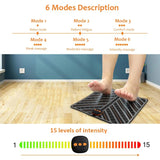 Electric EMS Foot Massager Mat Pad Feet Muscle Relaxation Relieve Pain Improve Blood Circulation Leg Massage hine With Remote