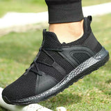 New Firefighting Flying Weaving Physical Fitness Sports, Outdoor Running Training Lightweight and Comfortable Mountaineering Shoes, Mesh Shoes