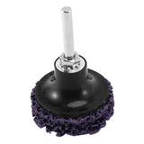 75PCS 2 Inch 50Mm Quick Change Easy Strip & Clean Discs Purple For Paint Rust Removal Surface Prep With 3 Holder
