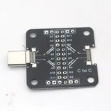 USB Connector USB3.1 Type-C Adapter Plate PCB Board 24pin Female Male Head Convertor 2.54MM Detection test stand board