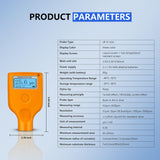36 Magnetic Car Paint Film Inspection Coating Thickness Gauge Tester Meter Mesurement Instruments Measuring Device