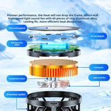 Radiator Universal Magnetic Cell Phone Fan with Low Noise Operation Light for Smartphone Semiconductor