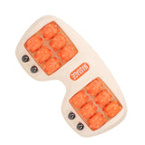 Dual Foot Roller Massager for Plantar Fasciitis Relief Acupressure Deep Relaxation Massage Tool Orange Foot Pain Massager Roller