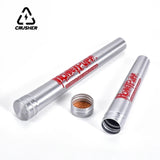 CRUSHER Conical Roll Paper Storage Metal Sealed and Moisturizing Pillbox for Horn Tube Tobacco Box Cigarette Accessories