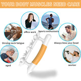 Massager Handheld Fascia Massage Manual Point Muscle Relaxation Release Tool for Back Arms Legs