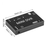 Mini DVR Video Audio Recorder NTSC/PAL Built-In 3.7V 400Mah Battery For FPV RC Multicopters VR Goggle Monitor