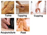 NEW Mini 6 Modes Electronic Pulse Electric Body Massager 5 ft DUAL Muscle Neck/Back/Foot