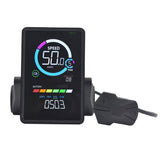 M7C-2 Electric Display 24V-60V+36V 350W Sine Wave Controller Scooter LCD Panel for Mountain E Bike SM 5+2PIN