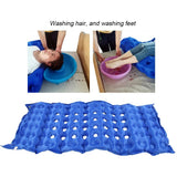 New Iatable Anti Bedsore Breathable Turn Over Air Mattress Elderly Bedridden Patients Multi‑functional Handles Holes