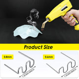 1000 Pcs Rods 0.8 0.6mm Hot Staples Wave Plastic Welding