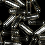 100Pcs Wholesale Standard Size 00 0 1 # Empty Shell Gelatin Clear Transparent Hollow Seperated Capsules