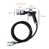 220V Blower Industrial Ionizing Air Gun Wind Snake hine Ion Generator Electrostatic Eliminator 4.6KV