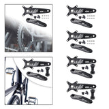 Bicycle Waterproof Chainring Set Crank Arm for Trekking Bike Mountain Road Bikes Repair Replacement