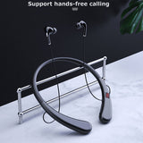 Wireless Bluetooth 5.0 Earphones Sports Running Headset  with LED Digital Display Support TF Card Noise Reduction Headphones