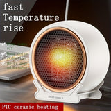 1pc Small Heater With Heating And Fan Modes Hot Wheel Heater Electric Heating Small Solar Table Small Fast Heating Heater For Home Office