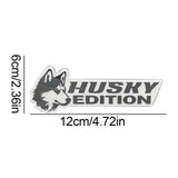 3D Dogs Stylish Emblems And Badges Acrylic Funny Automotive Badge Sticker For Car Dog Lover