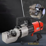 4-22Mm Lifting Steel Bar Shears Electric Hydraulic Shears Portable Hydraulic Cutting Machine Steel Bar Shearing Pliers 110V/220V