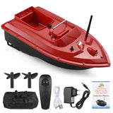 T008 RC 500M Wireless Remote Control Bait Boat Feeder Ship Equipment 1.5KG Load Fishing Tools