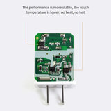 EU US Fast Mobile Phone Charger Usb Plug Adapter Portable Charging Adapters For Xiaomi IPhone Samsung