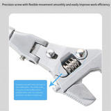 Multifunctional Adjustable Wrench 5-In-1 Swing Ratchet Rapid Expansion for Hydropower Maintenance