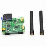 Revision 1.3 MMDVM-HS-Dual Hat with OLED&Antenna MMDVM Duplex Hotspot Board Support UHF VHF for Raspberry Pi