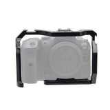 Camera Cage for Canon EOS R5 R6 Arca with Frame w/ Cold Shoe Camera Rabbit Case Frame Rig with Cold Shoe Handle Locating Holes