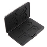 Multi-grid Water-Resistant Memory Card Case Anti-Shock Saving Deposit Card Box Large Capacity Portable for ID Credit Card Holder