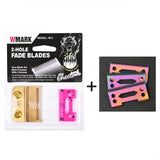WMARK 2 Hole Replacement Clipper for Professional Barbers and Stylists Many Matches Magic Blades