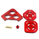 Woodworking Round Chamfer Template / T Corner Gauge Trimming hine Wood Edge Jig Locator Fillet Arc Tool Kit