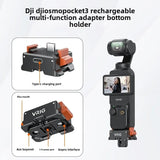 VRIG AC21 Multifunctional Upright Charging Base Quick Release Mount Adapter for DJI OSMO Pocket 3