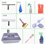 Sundries Plastic Portable Tool Box Storage Multifunctional Grocery Basket Household Cleaning Tools
