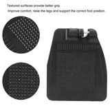 1Pair Footplate Nonslip Foot Pad Thickened Footrest Pedal Wheelchair Mobility Scooter Parts 19x16cm