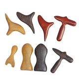 Fragrant wood rosewood wenge wooden trigeminal cross nose massage dog acupuncture stick massager