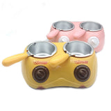 Hoodakang-Electric Candy Melting Pot, Chocolate Fountain, DIY Kitchen Tool with Heart-shape Mold for Soap Making, 220V