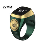 Smart Tasbih Tally Counter for Muslims Zikr Ring Digital Tasbeeh 5 Prayer Time Vibration Reminder Waterproof 2024 Hot Sale Gift