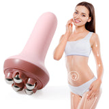 Handheld Roller Magnetic Bead Meridian Brush Anti Cellulite Massager Full Body Slimming Massage Tool