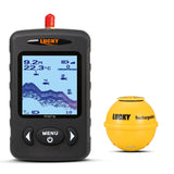 menu Russian Menu Wireless Sonar Portable Fish Finder Sensor Echo Sounder Alarm River Lake Sea Bed Live 135ft/45M