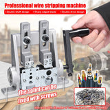 Double Drive Stripping Tool Stripper High-speed Steel Blade 1-21mm Home Professional Wire Cable Wire-stripping hine
