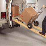 Truck Loading Ramp Kits - 8inch Aluminum Alloy Ramps with Bracket and Rubber Feet for Lawn Mower, Car, and Truck