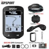 BSC200 BSC200C iGPSPORT ANT+ GPS Bike Computer Riding Cycg Odometer Route Navigation Wireless Speedometer Support Powermeter
