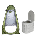Outdoor Portable Convenient Car-mounted Folding Toilet with Tent for Travel Adult Children Potty Odor-proond Non-slip
