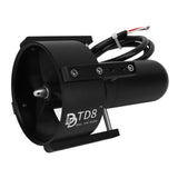 CW/CCW Underwater Thruster Full Sealed Waterproof Brushless Motor Aluminum Alloy Anodized 8kg Underwater Propeller 33V