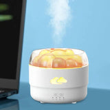 Essential Oil Diffuser Table Timer Mist Desk Air Humidifier LED Night Lights for Hotel Bedroom Fireplace Office Yoga