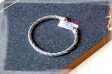 Sterling Silver Bracelet Retro Old Matte Handmade