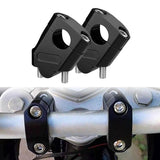 22mm Motorcycle Handlebar Riser Aluminum Alloy Motocross Heightening Clamp Mount Pit Bike Motorbike Accessories