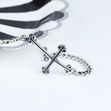 Sterling Silver Jewelry New Cross Bracelet For Men And Women